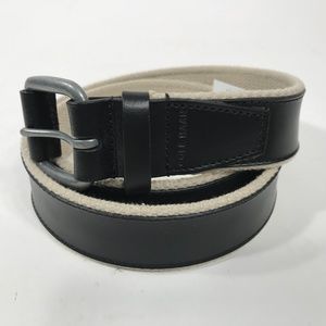 Cole Haan Feather Edge Smooth Panel Belt AA00147